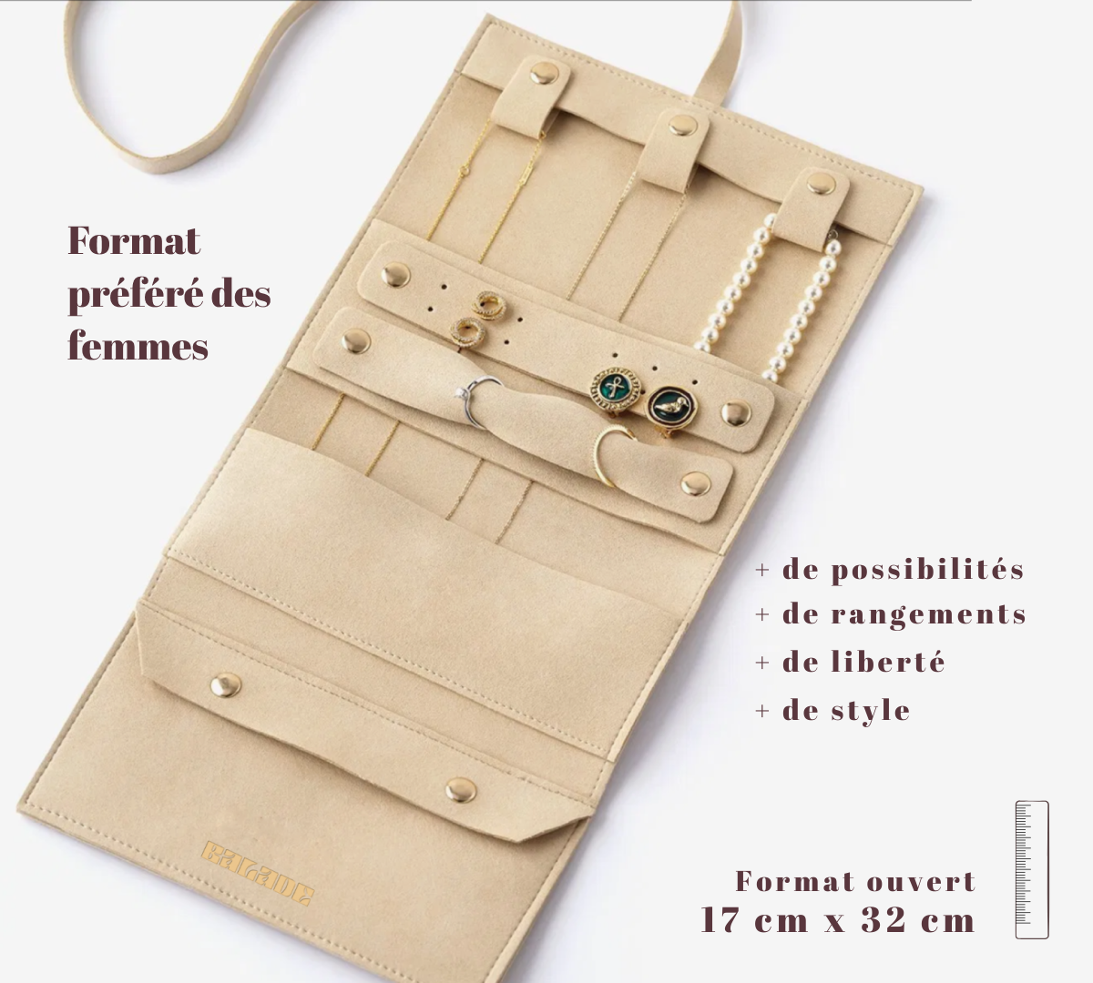 La Pochette de voyage à bijoux - BALADE